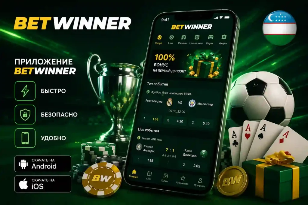 Как использовать приложение Betwinner