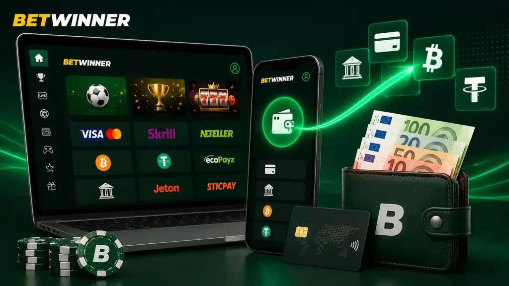 Как пополнить счёт Betwinner