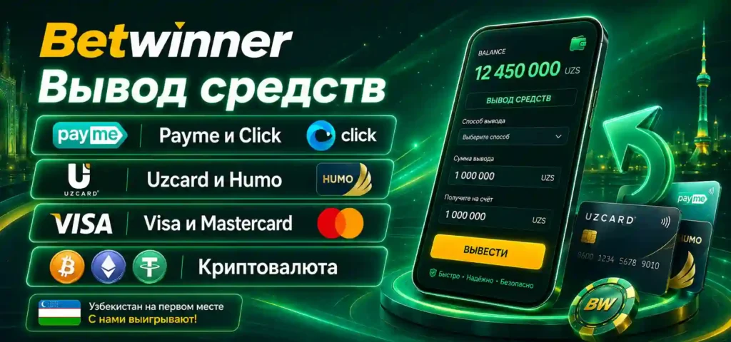 Как вывести деньги с Betwinner